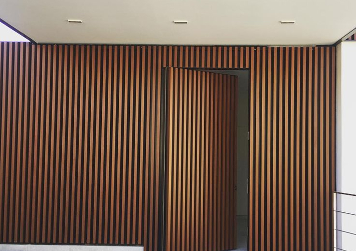 acoustic wood slat panels