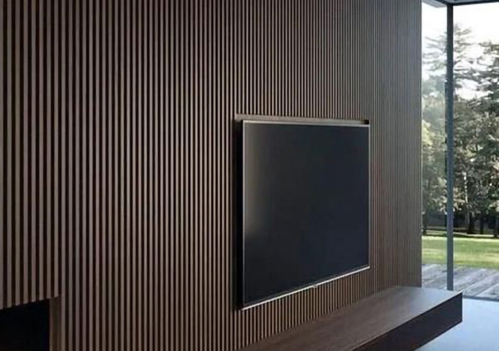 acoustic wood slat panels